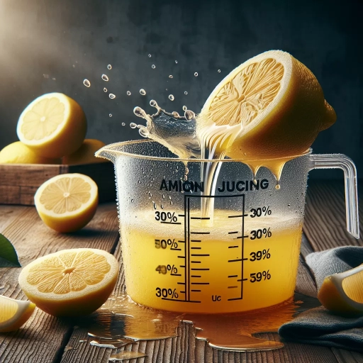 how much juice in a lemon