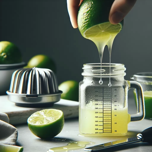 how much juice in a lime