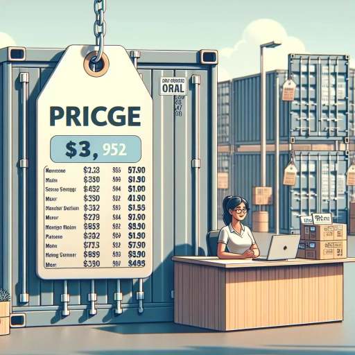 how much to rent a storage container