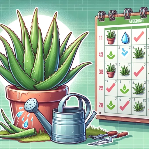 how often to water aloe vera