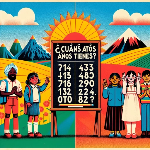 how old are you in spanish