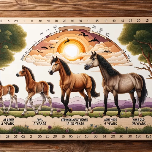 how old do horses live