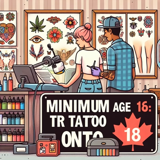 how old do you have to be to get a tattoo in ontario