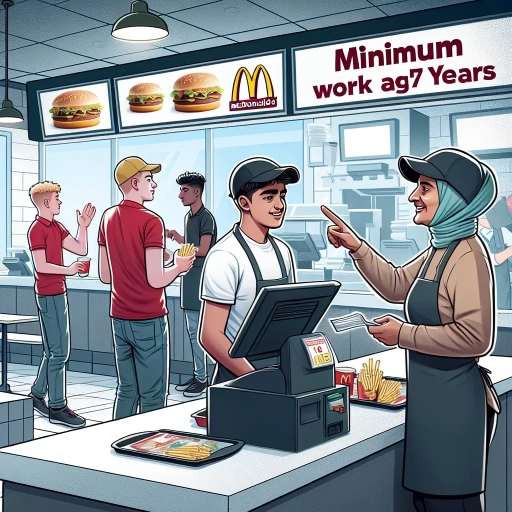 how old do you have to be to work at mcdonald
