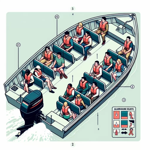 how should passengers be seated in an aluminum boat