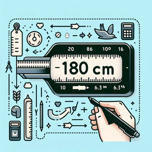 how tall is 180 cm in feet
