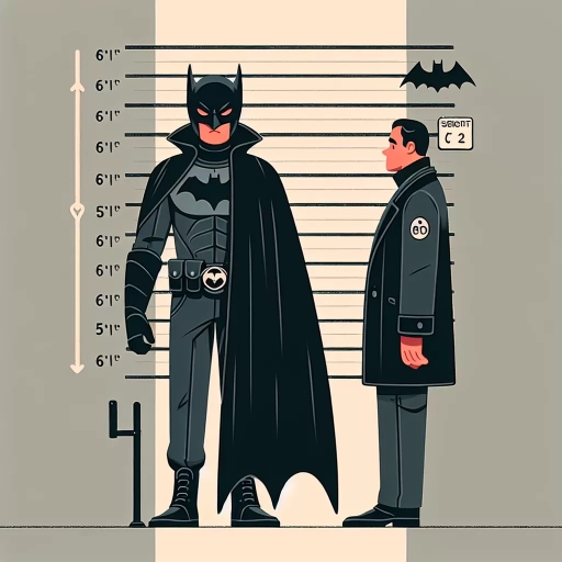 how tall is batman
