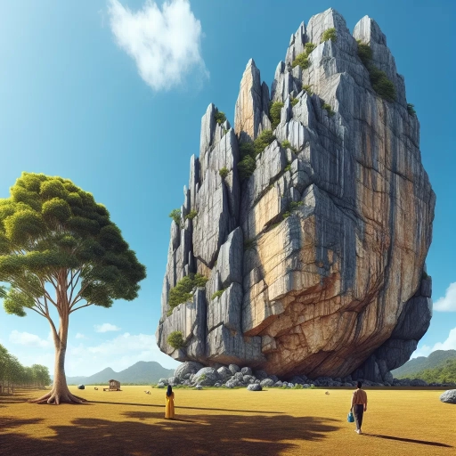 how tall is the rock