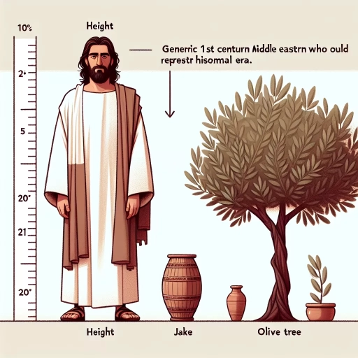 how tall was jesus