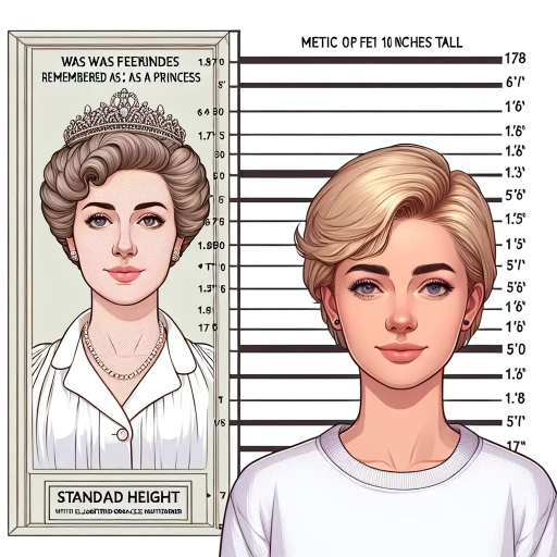 how tall was princess diana