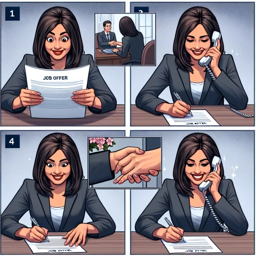 how to accept a job offer
