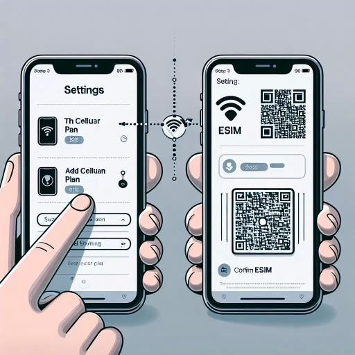how to activate esim on iphone