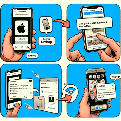 how to airdrop from iphone to mac