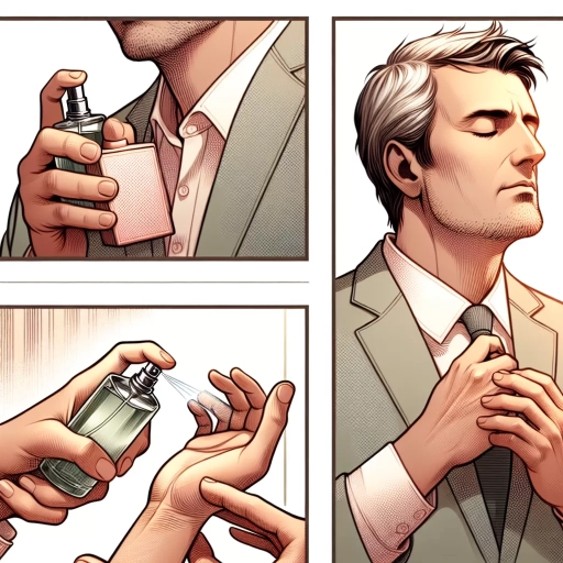 how to apply cologne