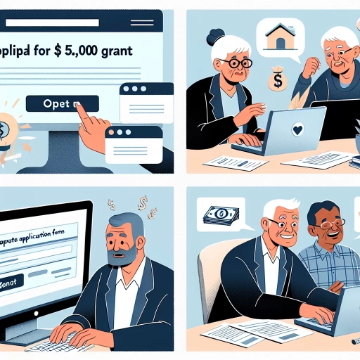 how to apply for $5,000 grant for seniors