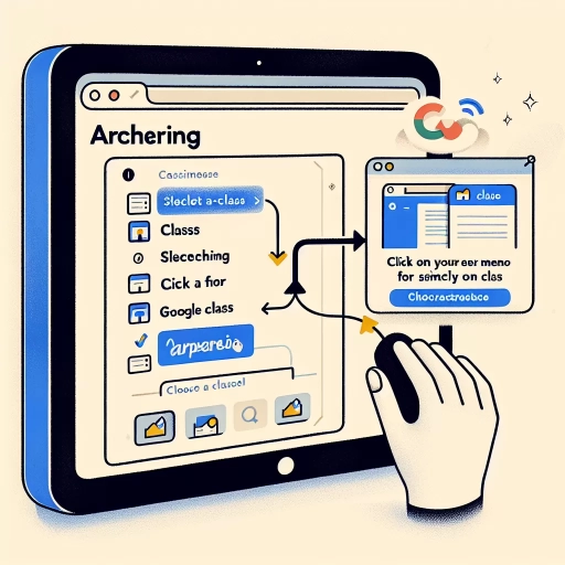 how to archive a class in google classroom