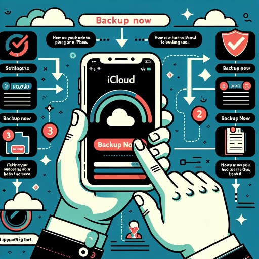 how to backup iphone