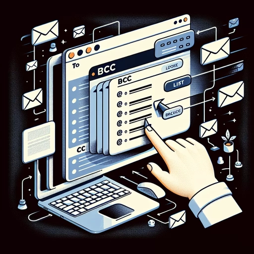 how to bcc in outlook