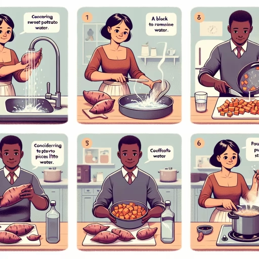 how to boil sweet potatoes