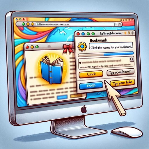 how to bookmark in safari