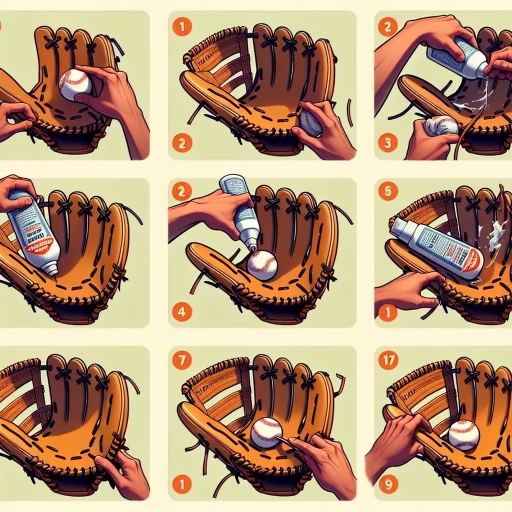 how to break in a baseball glove