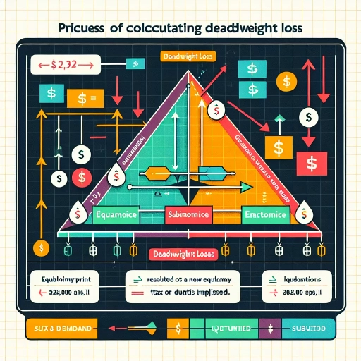 how to calculate deadweight loss