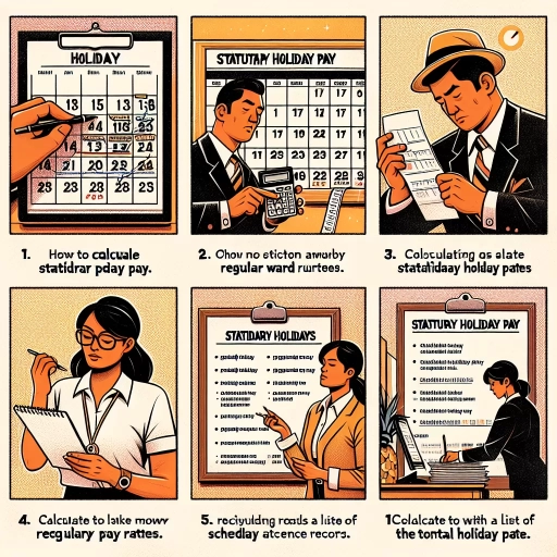 how to calculate stat holiday pay