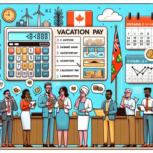 how to calculate vacation pay in ontario