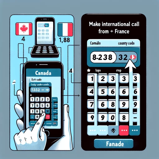 how to call france from canada