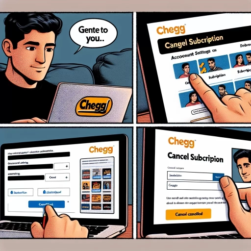 how to cancel chegg subscription
