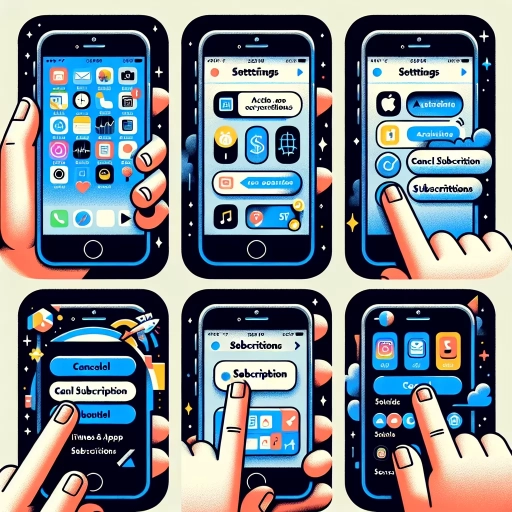 how to cancel subscription iphone