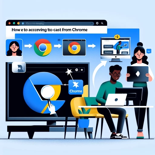 how to cast from chrome