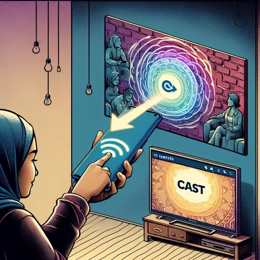 how to cast from samsung phone to tv