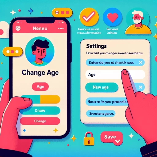 how to change age on tiktok