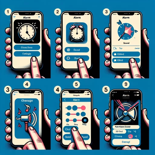 how to change alarm sound on iphone