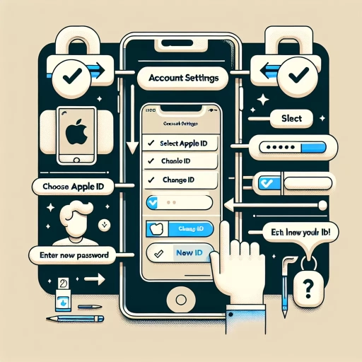 how to change apple id