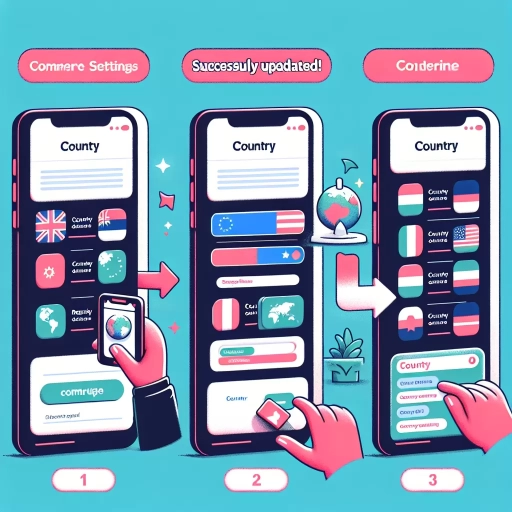 how to change country in amazon app