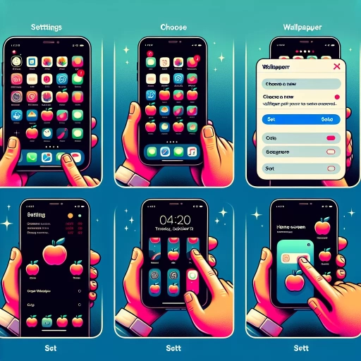 how to change iphone background