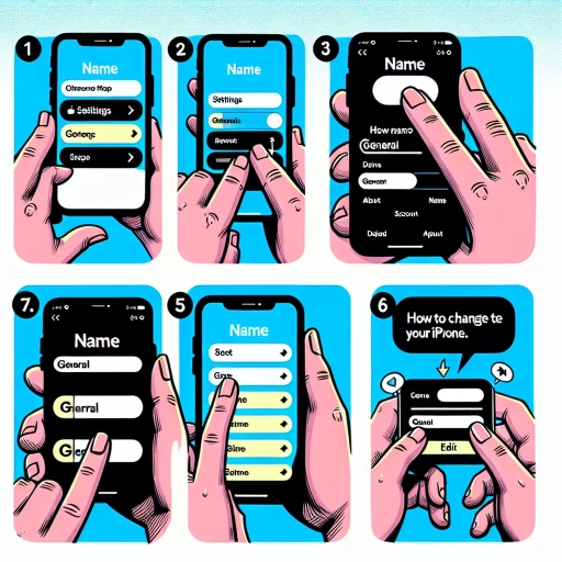 how to change iphone name