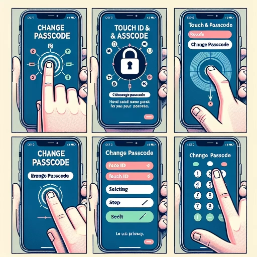 how to change iphone password