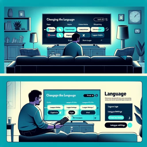 how to change language on netflix