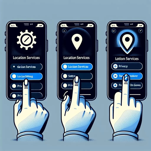 how to change location on iphone
