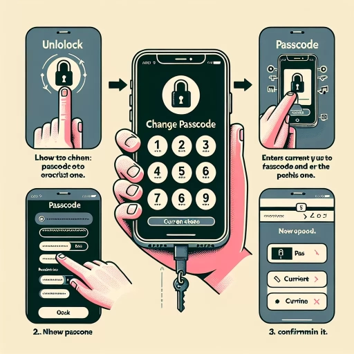 how to change passcode on iphone