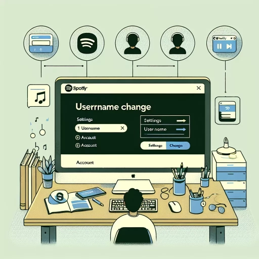 how to change username on spotify