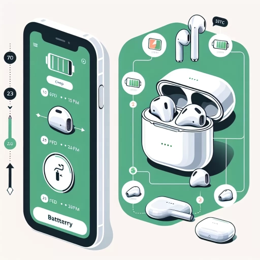 how to check airpods battery level