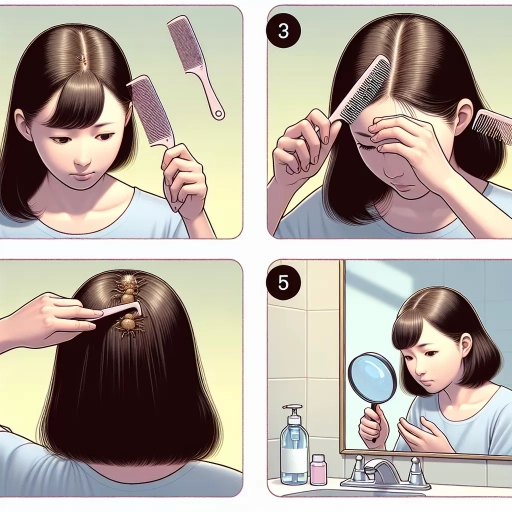 how to check for lice on yourself