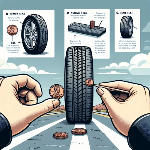 how to check tire tread