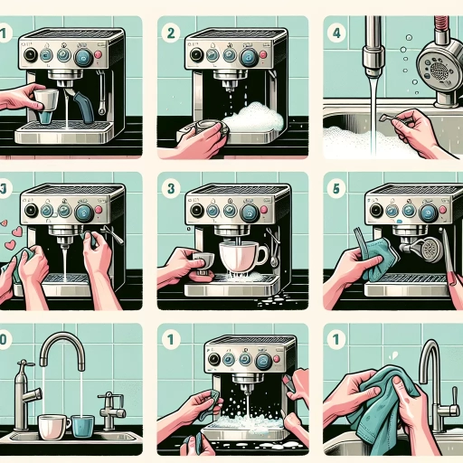 how to clean breville espresso machine