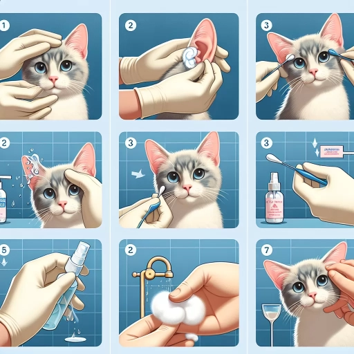 how to clean cat ears