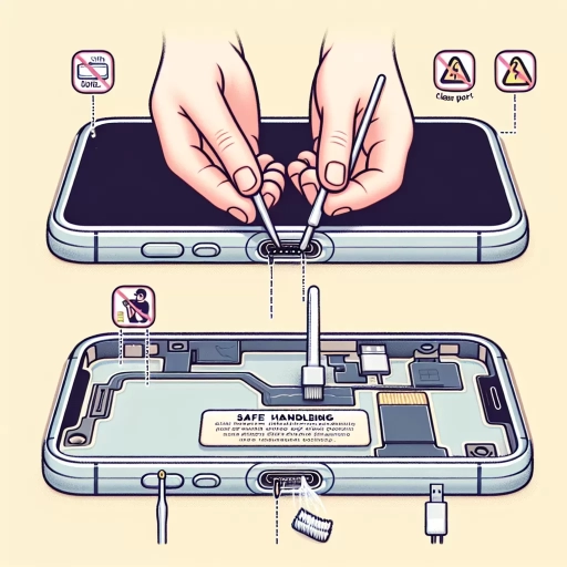 how to clean charging port iphone
